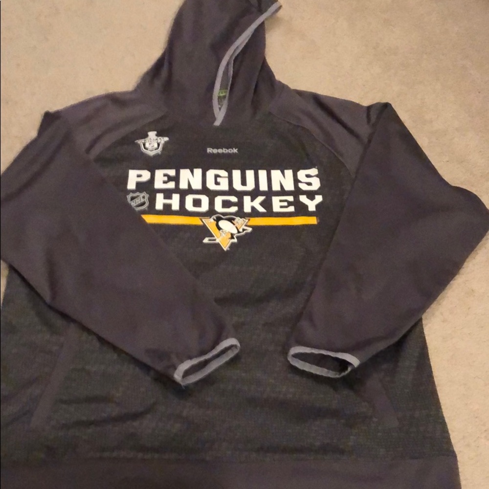 Reebok Penguins Hockey Hoodie